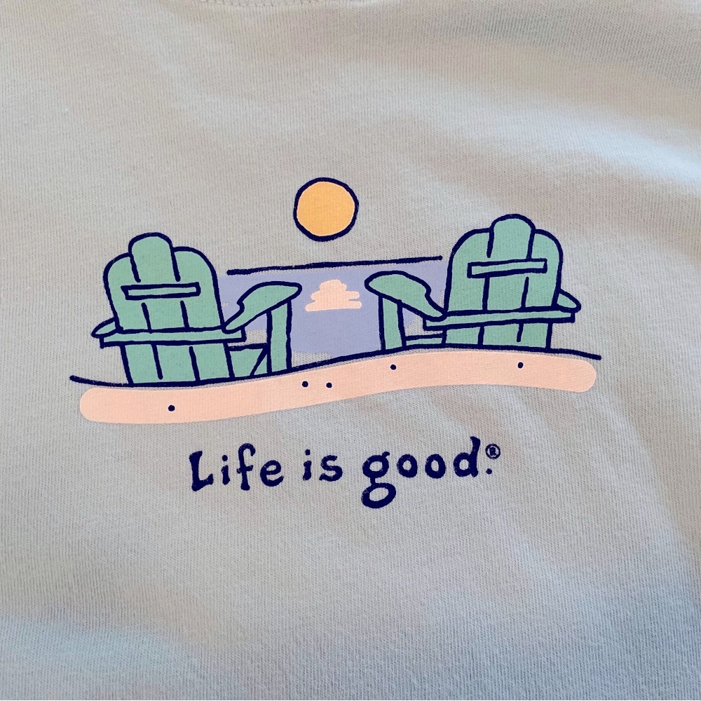 Men’s Life Is Good Mint Crusher Tee - Picture 5 of 5